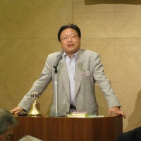 横井弘明Ｌ　掉尾を飾るメンバースピーチ