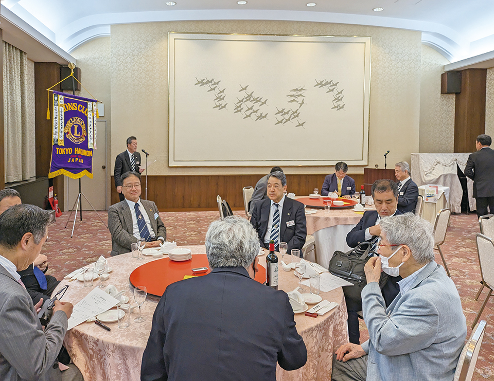 ５月第一例会　於 法曹会館