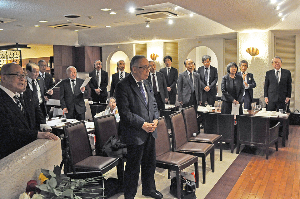 鈴木先生が亡くなる前日に計画した内容で唄う会を盛り上げました