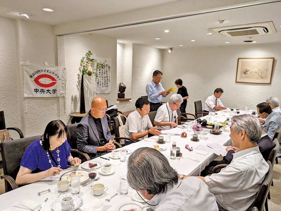 7月第二例会　於 シーボニアメンズクラブ