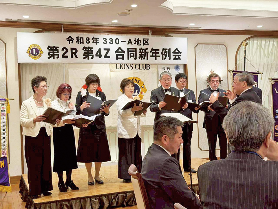 「カエル合唱団」には福田L、増渕Lが参加